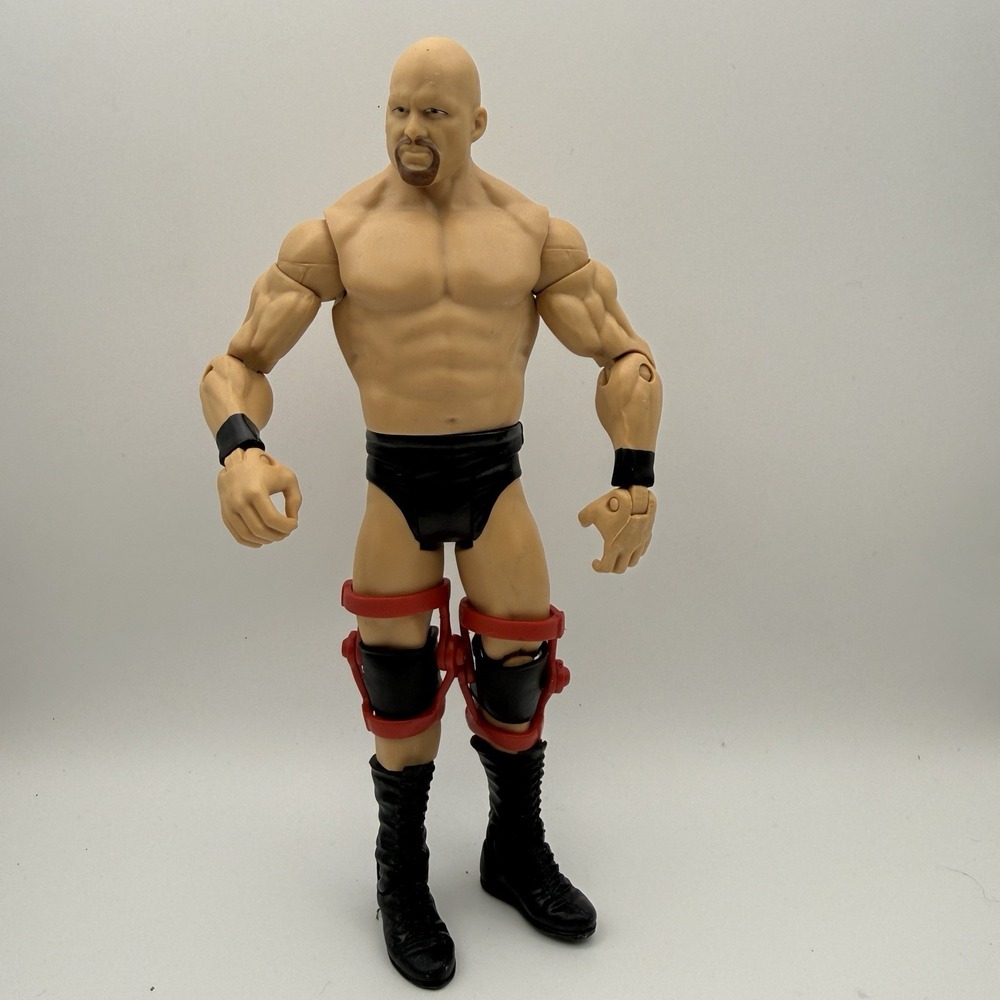 WWE STONE COLD Steve Austin Mattel Basic Series 51 Wrestling Figure